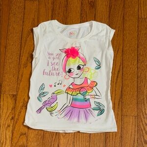 Garanimals White Tee with Colorful Graphic